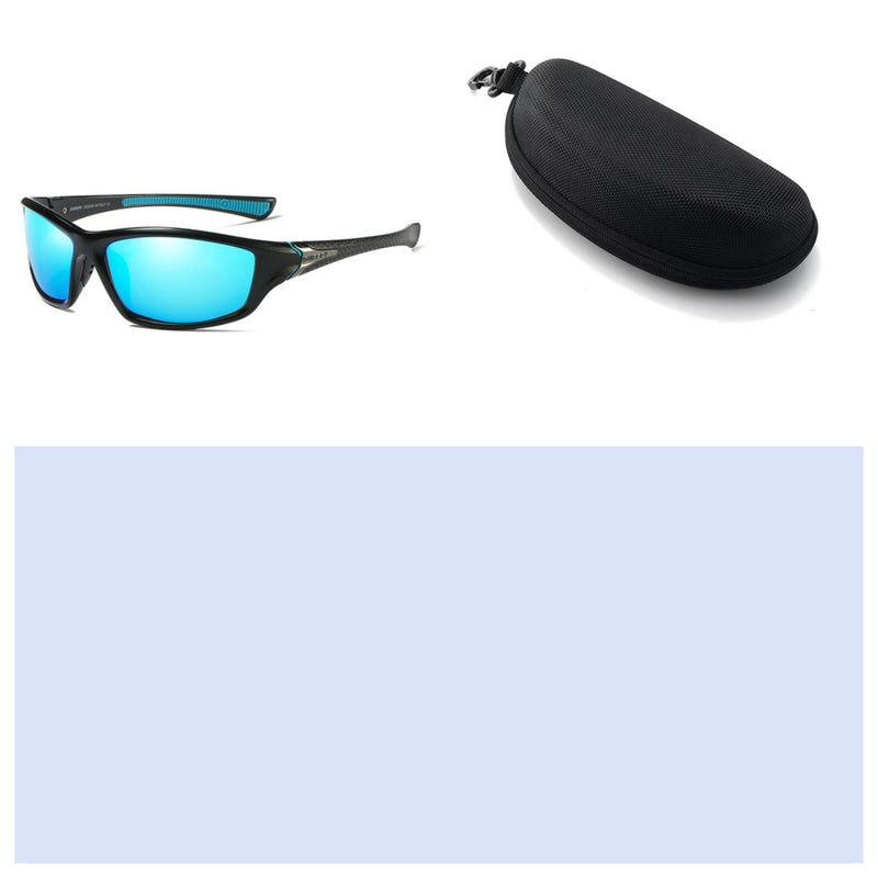 DUBERY Square Sports Style Polarized Sunglasses Men Brand Original Design Sun Glasses Male Ultralight Glasses Frame Goggles 80caec48-78ed-405a-a1b9-e499ac02886b