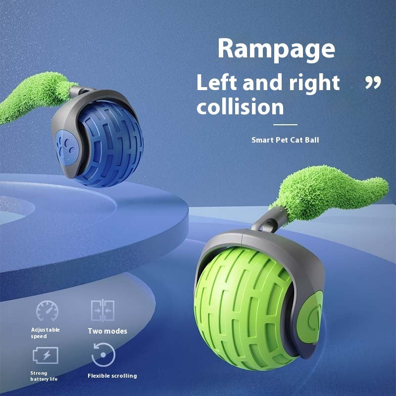 New Interactive Cat Toys Ball Auto Electric Rolling Ball Toys For Cat Kitty Pets Smart Automatic Teaser USB Rechargeable Cat Toy Pet Products 8215b2cc-12ea-4e11-857c-4519f8944b96_trans