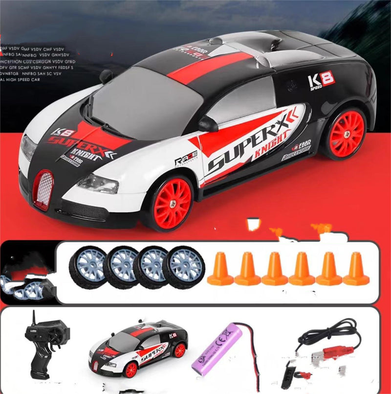 Car 4WD RC Drift Car Toy Remote Control GTR Model AE86 Vehicle Car RC Racing Car Toy For Children Christmas Gifts