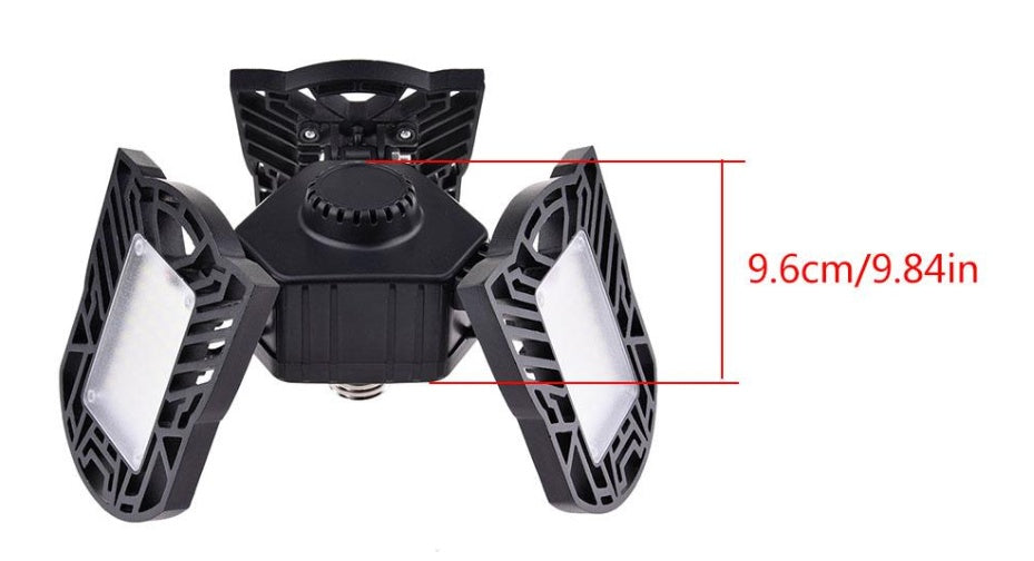 General Deformable Lamp Garage Light Radar Warehouse Industrial Lamp Home Lighting High Intensity - NOMAN STORE LLC