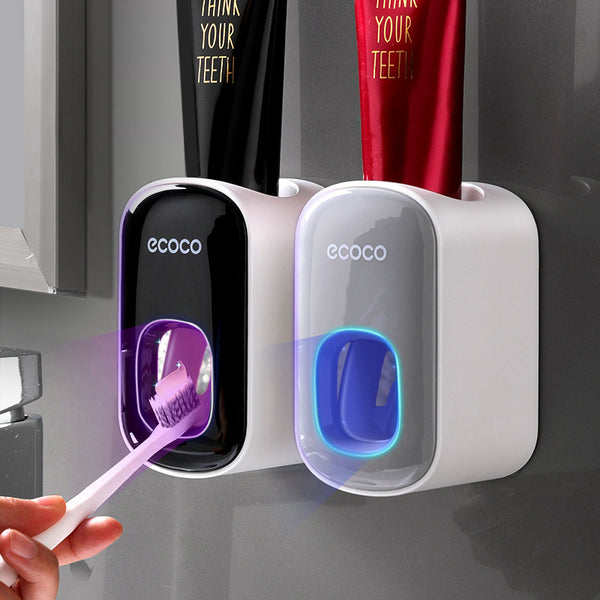 Wall Mounted Automatic Toothpaste Holder Bathroom Accessories Set Dispenser 83244b96-d064-453c-94ba-21ea950ceb8f