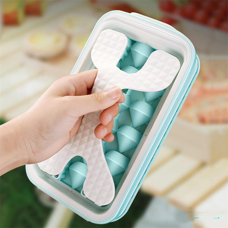 2in1 Portable Silicone Ice Ball Mold Ice Maker Water Bottle Ice Cube Mould Bottle Creative Ice Ball Diamond Curling Summer Kitchen Gadgets 835442f3-197a-4d3f-b88d-81a39c7f6905