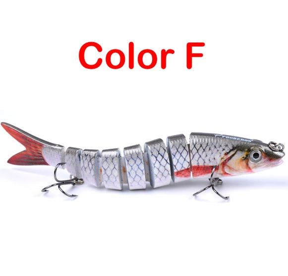 Pike Fishing Lures Artificial Multi Jointed Sections Hard Bait Trolling Pike Carp Fishing Tools 8402042738486