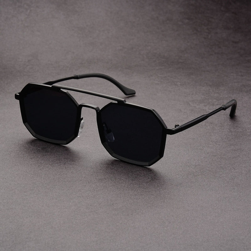 European And American Saibo Future Punk Double Beam Sunglasses 84691093-f2f1-476c-91bc-e59b6b0722b2