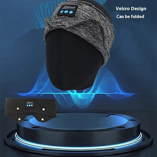 Headscarf Eye Mask Dual-use Music Headset Bluetooth Hair Band Sleeping - NOMAN STORE LLC