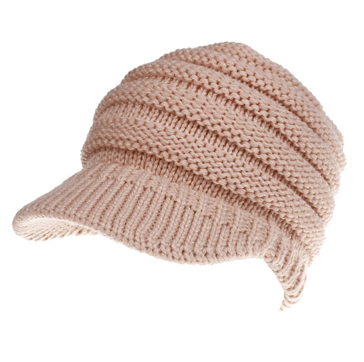 Women Ponytail Beanies Autumn Winter Hats Female Soft Knitting Caps Warm Ladies Skullies 8620962049