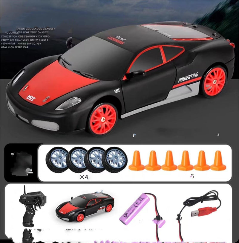 Car 4WD RC Drift Car Toy Remote Control GTR Model AE86 Vehicle Car RC Racing Car Toy For Children Christmas Gifts
