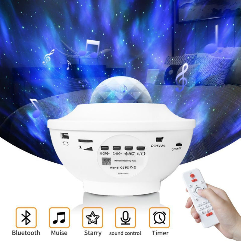 USB Control Music Player LED Night Light 888762031582