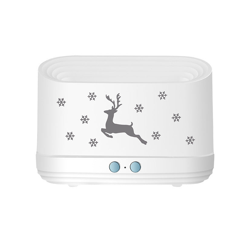 Elk Flame Humidifier Diffuser Mute Household Atmosphere Lamp Christmas Home Decorations 892ad411-f9ac-4bcb-8e95-04a5611af19f