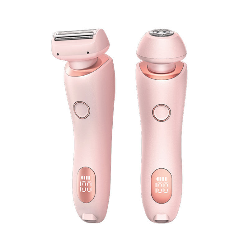 2 In 1 Hair Removal Epilator USB Rechargeable Trimmer Women Body Razor Face Leg Armpit Bikini Hand Pubic Shaver Hair Remover 8a57c621-672f-43e7-b7ec-95017d2a131f