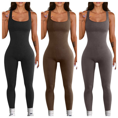 Women's Suspender Tank Top Tights - NOMAN STORE LLC
