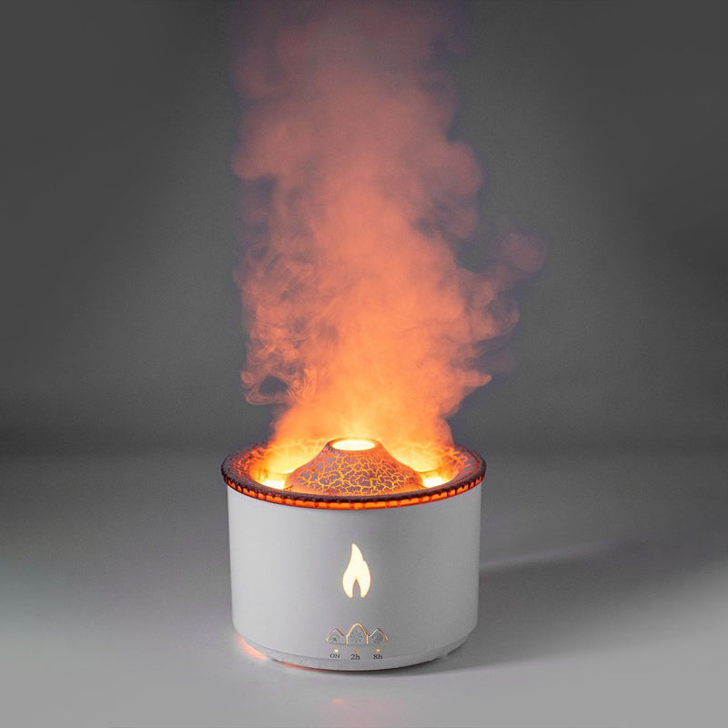 New Creative Ultrasonic Essential Oil Humidifier Volcano Aromatherapy Machine Spray Jellyfish Air Flame Humidifier Diffuser 8ec18218-769f-47b2-9833-71f96a9c4bc6