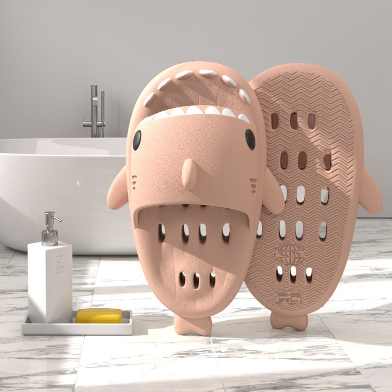 Shark Slippers With Drain Holes Shower Shoes For Women Quick Drying Eva Pool Shark Slides Beach Sandals With Drain Holes 8f179ff8-c22d-4604-bfcf-e8ceaee9c0e4