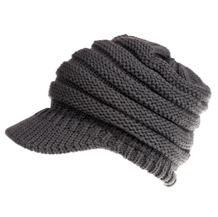 Women Ponytail Beanies Autumn Winter Hats Female Soft Knitting Caps Warm Ladies Skullies 903454314248