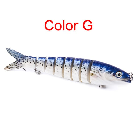 Pike Fishing Lures Artificial Multi Jointed Sections Hard Bait Trolling Pike Carp Fishing Tools 90891275250