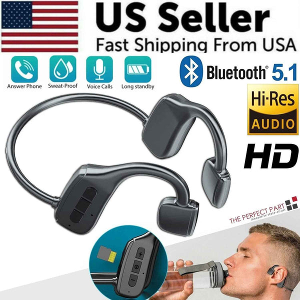 Bone Conduction Headphones Bluetooth 5.1 Wireless Headset Earbuds Outdoor Sport 911d619a-1e9c-4dbf-8eea-ef6b68f71968