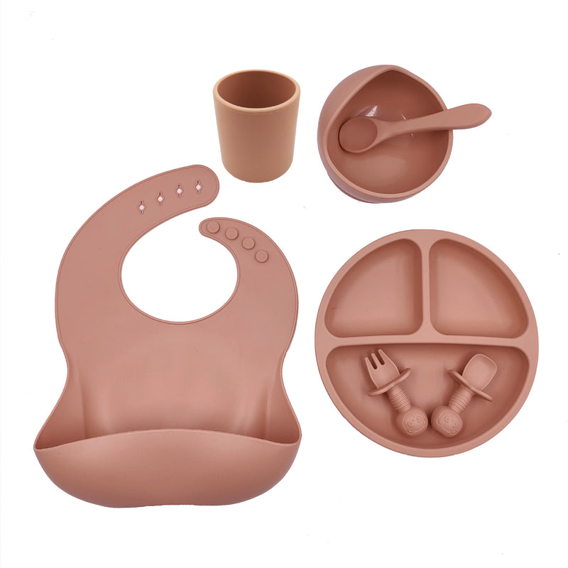 Baby Cutlery Set Silicone Bib Silicone Cup Spoon 91ddf829-71a2-4952-9de4-f15a28d1f38b