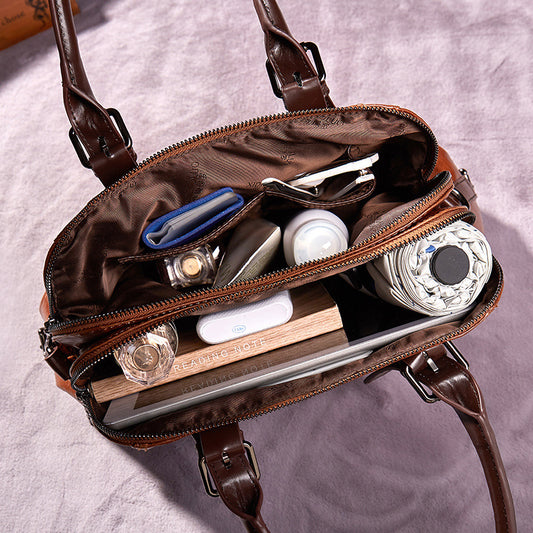 Bag Female Women's Genuine Leather Bags Handbags Crossbody Bags For Women Shoulder Bags Genuine Leather Bolsa Feminina Tote - NOMAN STORE LLC