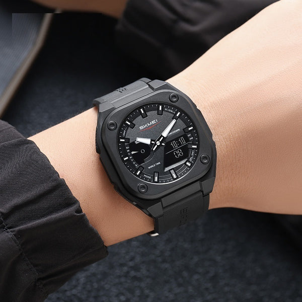 Double Inserts Luminous Waterproof Multifunctional Electronic Watch Outdoor 9464398f-f080-45ed-bcdc-f4c6b969cb99