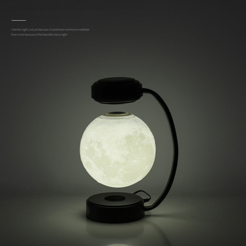 3D LED Moon Night Light Wireless Magnetic Levitating Rotating Floating Ball Lamp For School Office Bookshop Home Decoration 951892006848