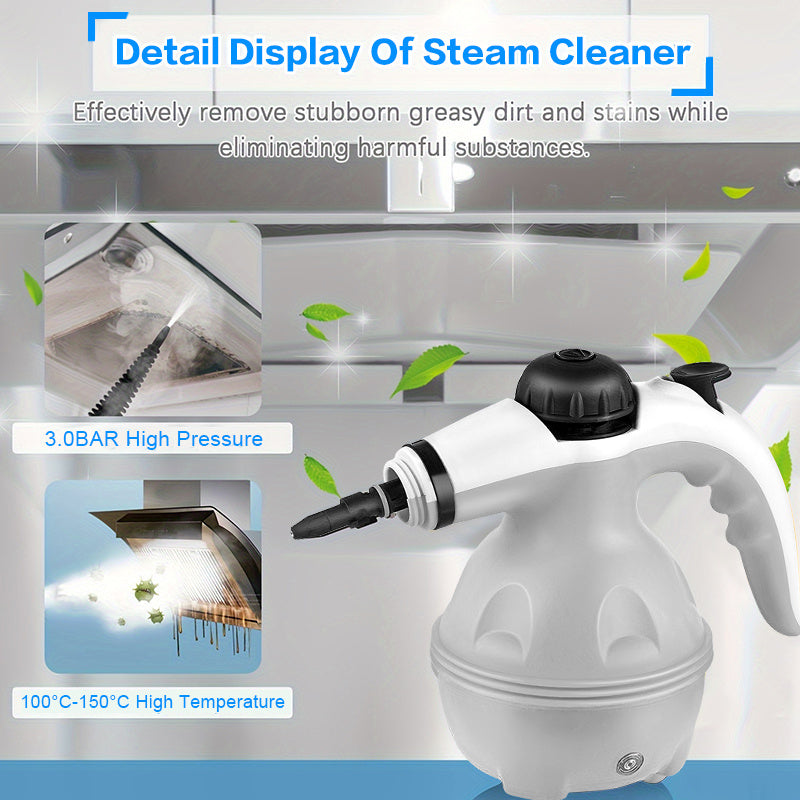 Grenade Steam Cleaner, Pressurized Handheld Cleaner For Household Use, Equipped With 12 Accessories, For Multiple Surfaces And A Powerful Home Steam Machine For Cleaning In Various Scenarios. 958fb9fa-330a-45fe-8a51-9e4d6e260395
