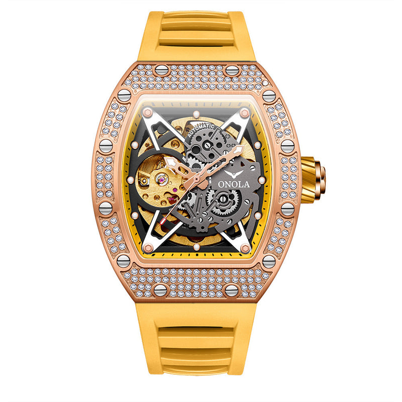 Fully-jewelled Automatic Mechanical Watch Men 96faa496-223a-4fc6-9bdb-bf81bb9b4332