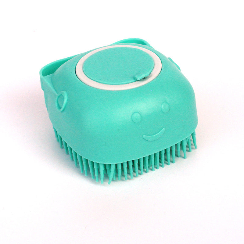 Silicone Dog Bath Massage Gloves Brush Pet Cat Bathroom Cleaning Tool Comb Brush For Dog Can Pour Shampoo Dog Grooming Supplies 9757d3a6-2b4c-4a75-9b4e-eb14aebe8a95