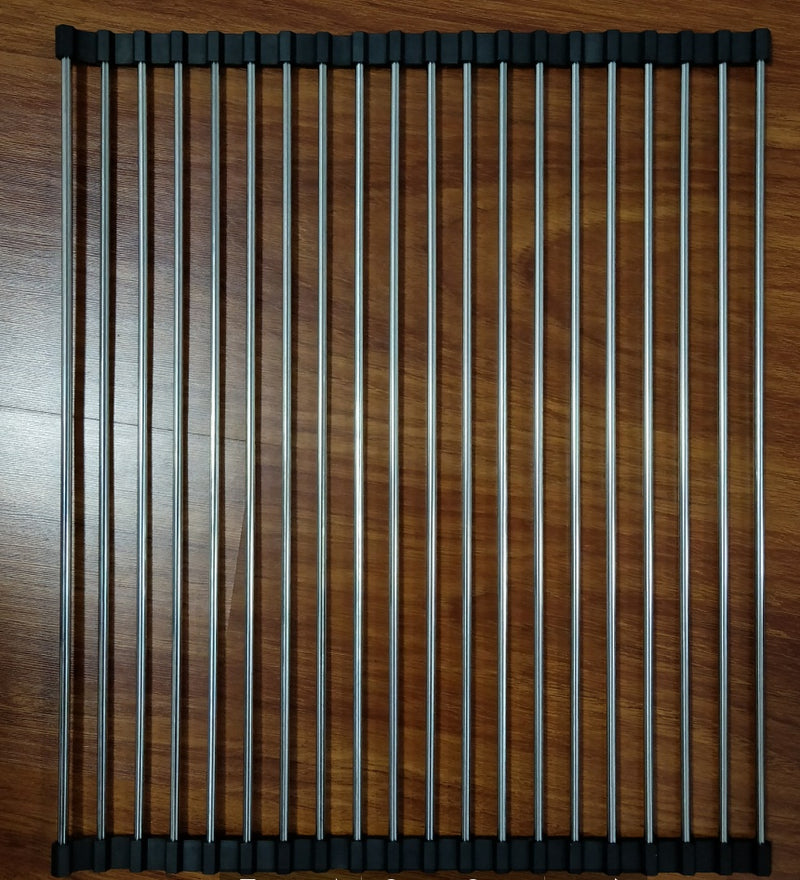 Folding Kitchen Drain Sink Rack Stainless Steel 994325327992