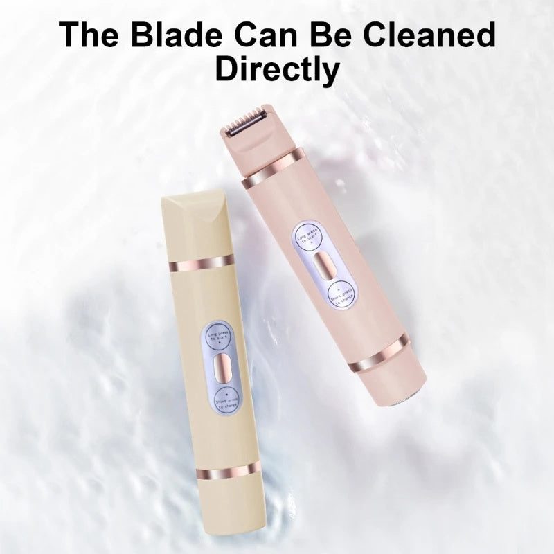 Dual-Head Electric Shaver Painless Women's Epilator Bikini Hair Removal Device Automatic Hair Trimmer Underarm Facial Lips Leg 997a486e-c0f7-4778-930a-9af246f7d9d0