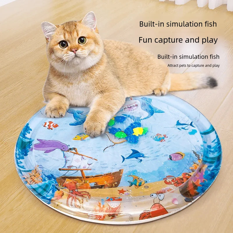 Summer Cooling Pet Water Bed Cushion Ice Pad Dog Sleeping Square Mat For Puppy Dogs Cats Pet Kennel Cool Cold 9a9a8419-4cc4-45ef-9a11-bce06a3ff684