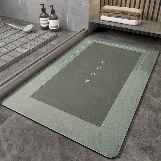 Cushion Cushion Bathroom Sliding  Door  Floor  Bathroom Foot Mat - NOMAN STORE LLC