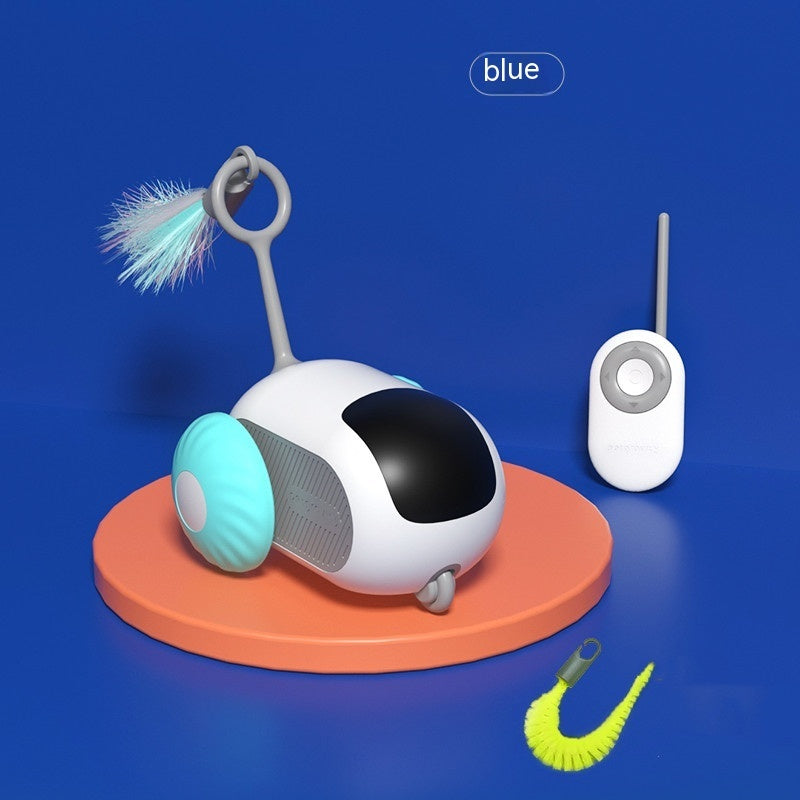 Remote Control Interactive Cat Car Toy USB Charging Chasing Automatic Self-moving Remote Smart Control Car Interactive Cat Toy Pet Products 9dd3edc9-f056-49ed-ba0e-65d5c760d3b9_trans