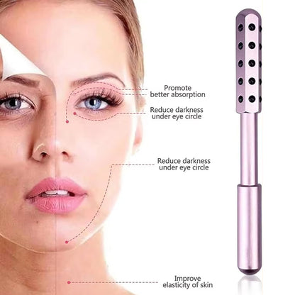 30 Germanium Beauty Stick Massage Beauty Stick Facial Roller Face Lift Bar Anti Wrinkle Facial Massager Skin Care Tool Derma Rolling Face Massage Roller Wand - NOMAN STORE LLC