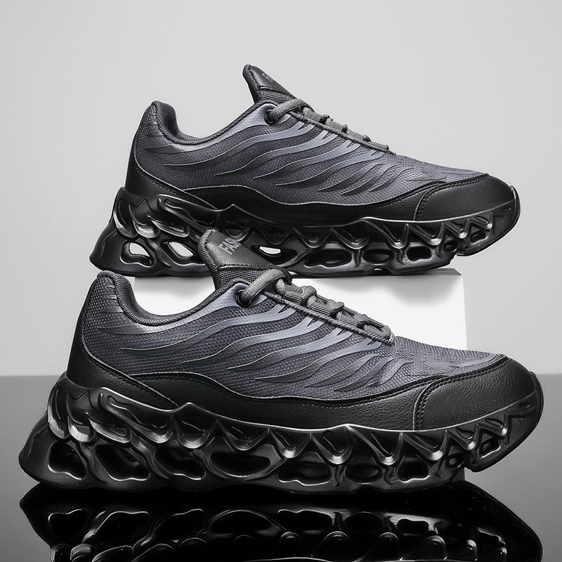 Men's Lace-up Sneakers Thick-soled Daddy Vulcanized Shoes Outdoor Running Sports Casual Shoes 9e60c18a-6be6-4e36-a455-547363d93571