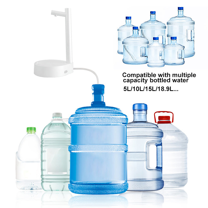 Desk Dispenser Electric Water Gallon Automatic Water Bottle Dispenser Rechargeable Water Dispenser 9ec2d551-30b8-4f67-b2ab-a65b05b412c0