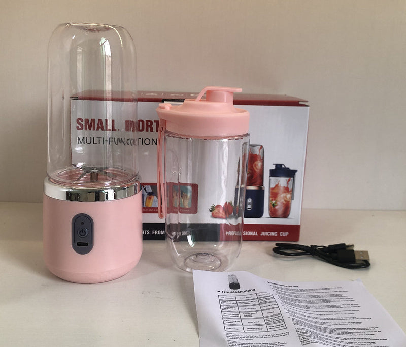 6blade Portable Blender Mini Juicer Cup Extractor Smoothie USB Charging Fruit Squeezer Blender Food Mixer Ice Crusher Portable Juicer Machine 9ff014b2-5ce5-4dc8-8272-dc3787bde068