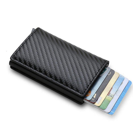 Credit Card Holder Smart Minimalist Wallet Pocket Men Women Slim Cardholder Bank Secure Creditcard Case - NOMAN STORE LLC