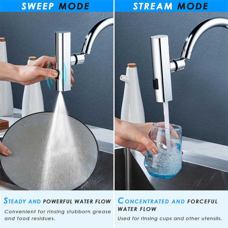 Kitchen Faucet Waterfall Outlet Splash Proof Universal Rotating Bubbler Multifunctional Water Nozzle Extension Kitchen Gadgets a13068d4-fa98-4a6c-8476-b7d475881901