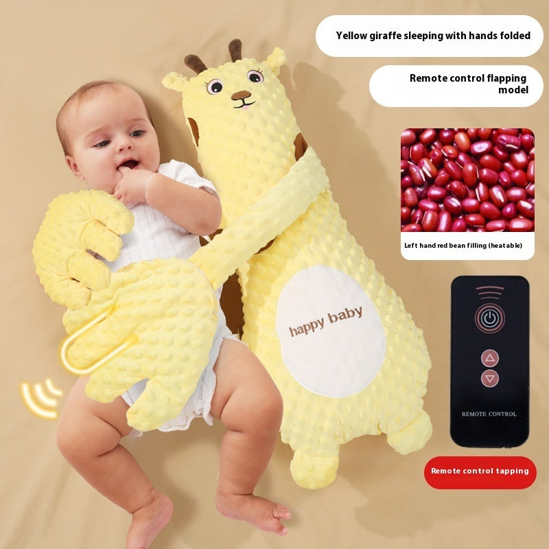 Pillow Hand Remote Controlled Soothing For Baby Sleep Cartoon Plush Toddler Comforting Hand - NOMAN STORE LLC