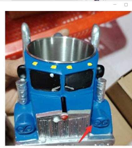 Durable Truck Coffee Mug Semi Truck Handcrafted Coffee Cup Semi-trailer Shaped Semi-Truck Coffee Mugs For Family a44cdb23-0ce8-4a94-83ad-eb589326fa7b