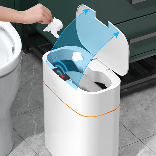 Smart Trash Can With Lid For Bedroom And Living Room Kitchen Storage Box Trash Can Induction Small Car Box Automatic Smart Dustbin Smart Trash Bin - NOMAN STORE LLC