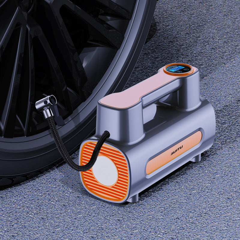 Tire Inflator 12V DC Portable Compressor Electric DC Auto Tire Pumps For Car Tires a6da7d78-9e59-4d1c-a273-bfc19bb2a8f9