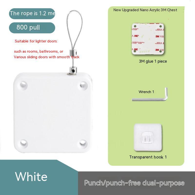 Automatic Door Closer Punch-Free Soft Close Door Closers For Sliding Door Glass Door 500g-1000g Tension Closing Device a7abf63a-3cf1-4060-9b1f-88b4e93411f2_trans