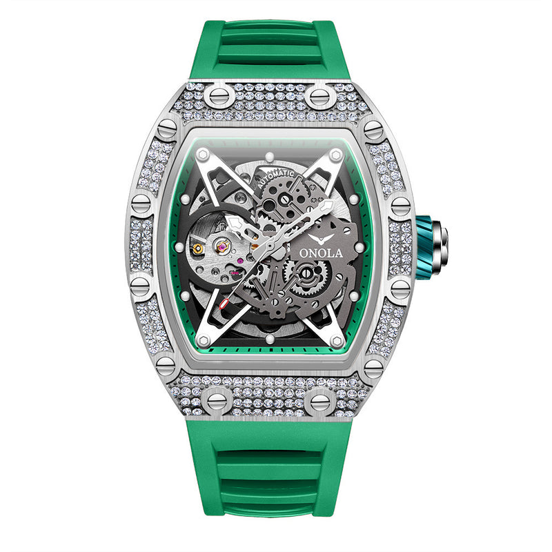 Fully-jewelled Automatic Mechanical Watch Men a8318177-7b02-4365-834c-5808dffb03a7