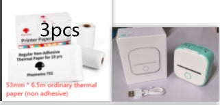 Portable Mini Thermal Label Printer Home Photo Printer Student Wrong Question Printer Bluetooth-compatible Mini Label Printer Price Tag a9e2e17b-1e20-4eca-8778-8d62098a1b6a