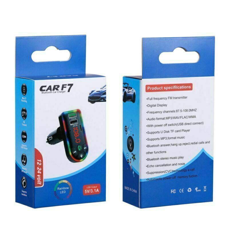 Car Bluetooth 5.0 MP3 Player FM Transmitter Radio 3.1A Fast Charger Adapter Lots aa9a2c68-36e1-4ece-adca-1c9cd502be0b
