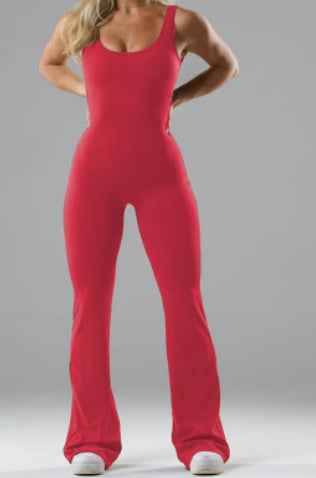 Slim Fit Hip Raise Jumpsuit Sexy Backless Exercise Yoga Clothes ae80b217-1f13-4a2c-9eb0-dceb953a741a