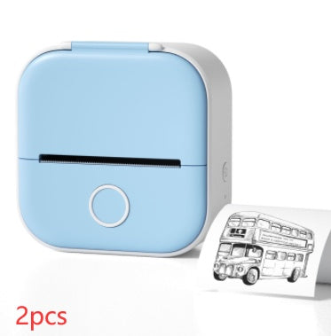 Portable Mini Thermal Label Printer Home Photo Printer Student Wrong Question Printer Bluetooth-compatible Mini Label Printer Price Tag b0e0ef1b-3f70-4169-85b2-c75dc8136b3e