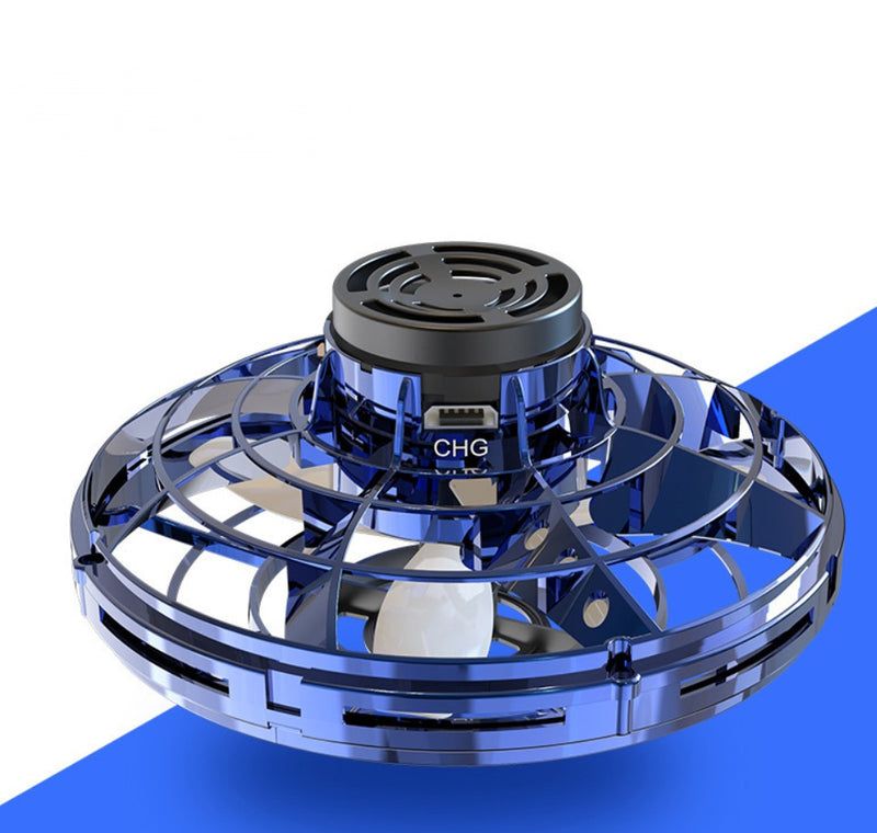 Mini Fingertip Gyro Interactive Decompression Toy Drone LED UFO Type Flying Helicopter Spinner Toy Kids b2c36026-3b90-4ab5-b716-55c3cf17ff28