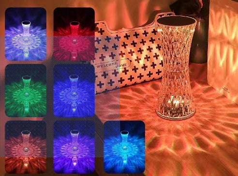 Creative Crystal Diamond Table Lamp Rechargeable Acrylic Bedroom Bedside b32b566e-785e-4042-ab2b-57aa771a9070